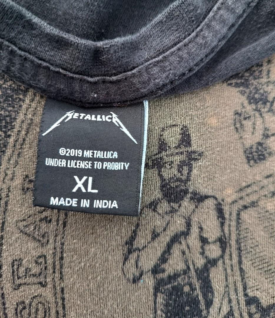 Metallica bay area t shirt hotsell