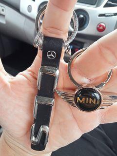 Mini and Merc CLS key chain