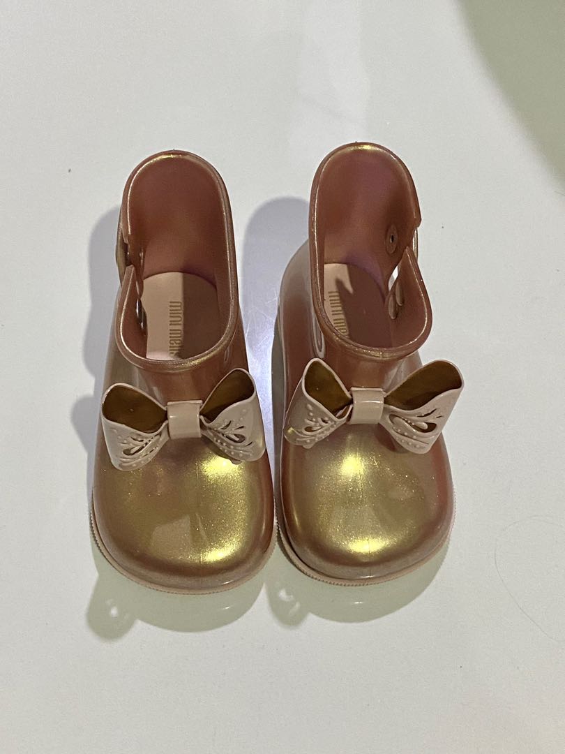 Mini melissa sugar rain boots sale