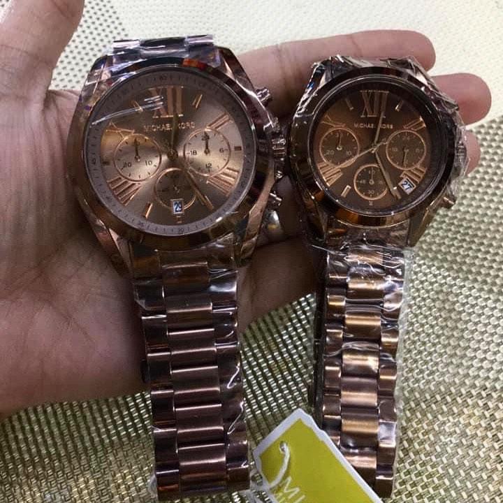 Mk sale bronze watch