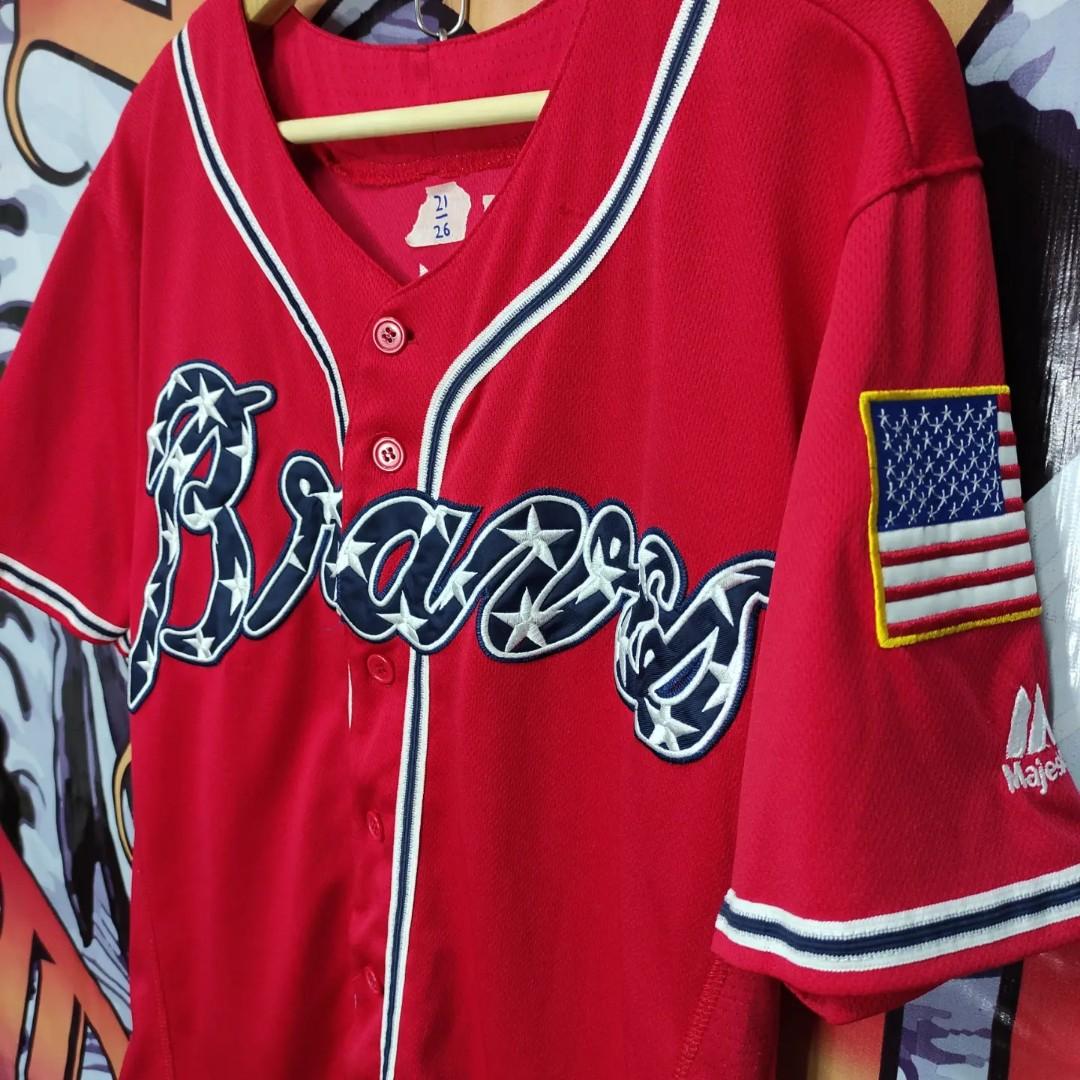 MLB Atlanta Braves Jersey, Men's Fashion, Tops & Sets, Tshirts