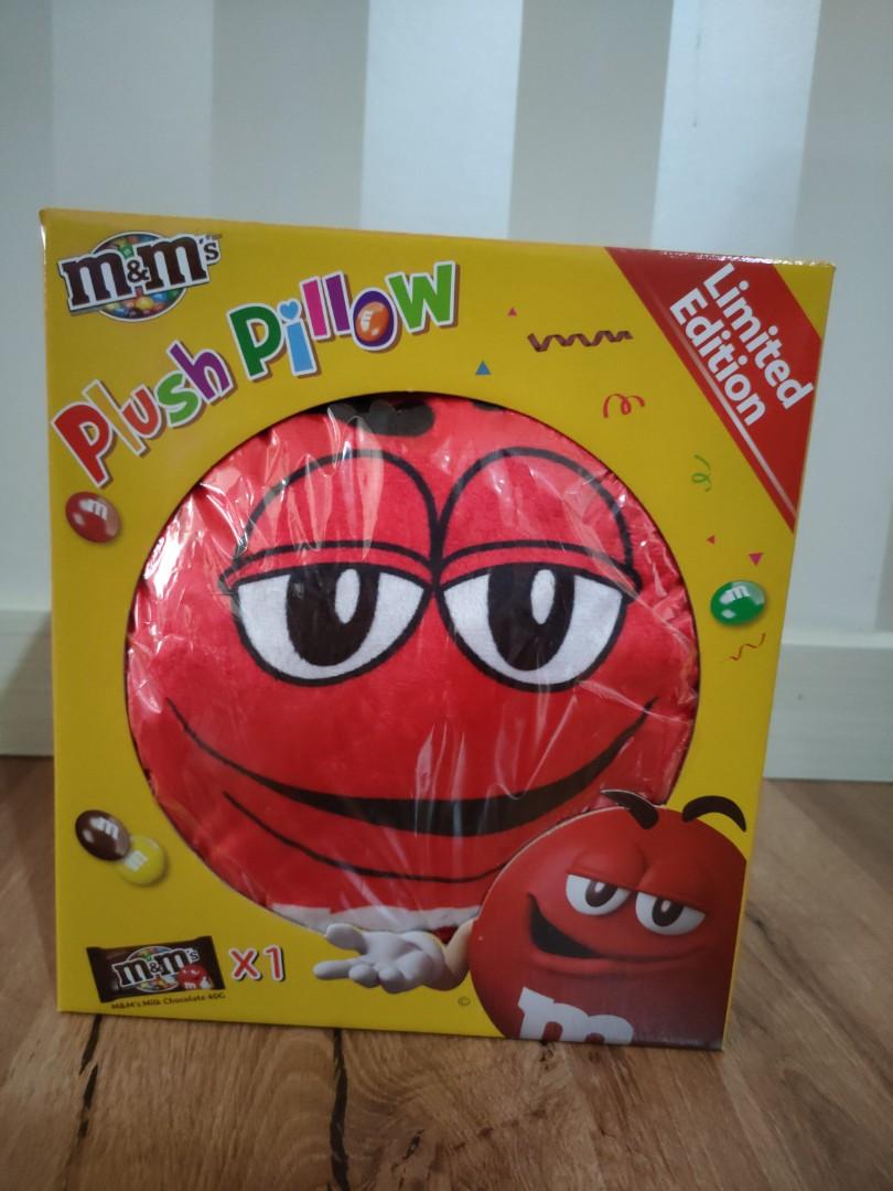 M M Plush Pillow