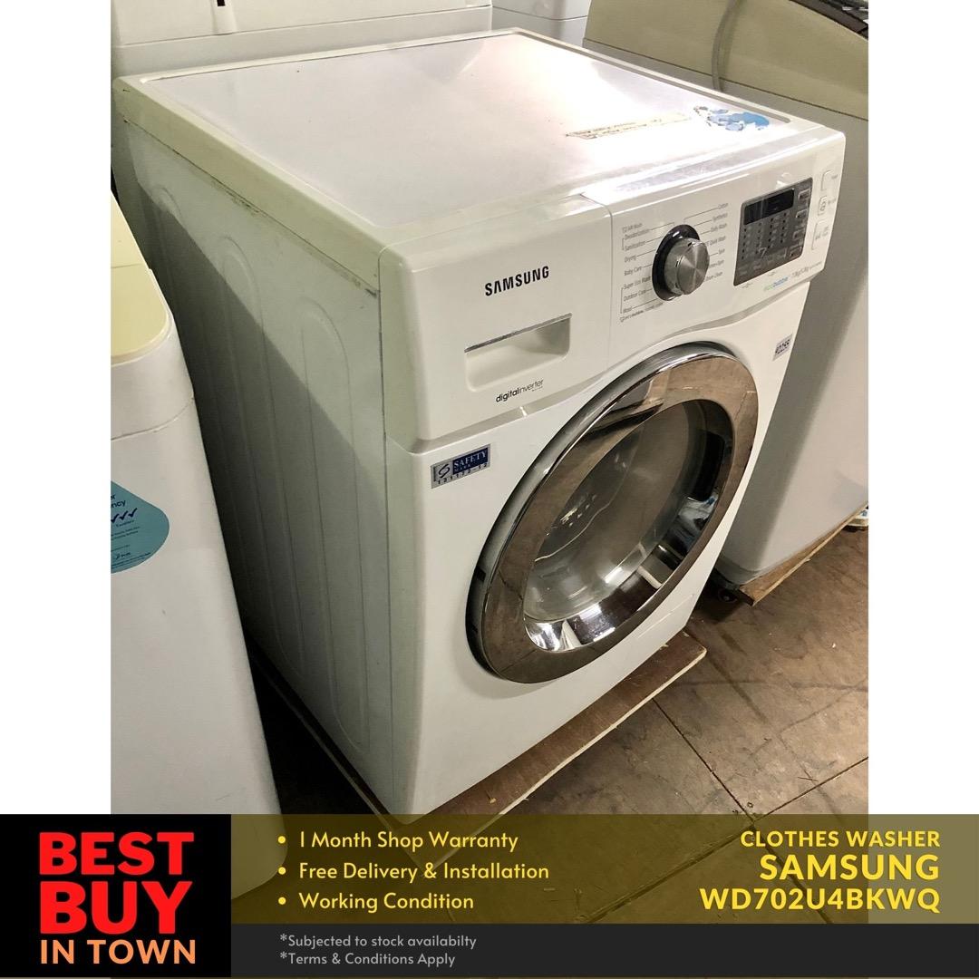MUST BUY! SAMSUNG 7/5KG FrontLoader Washing Machine with Dryer
