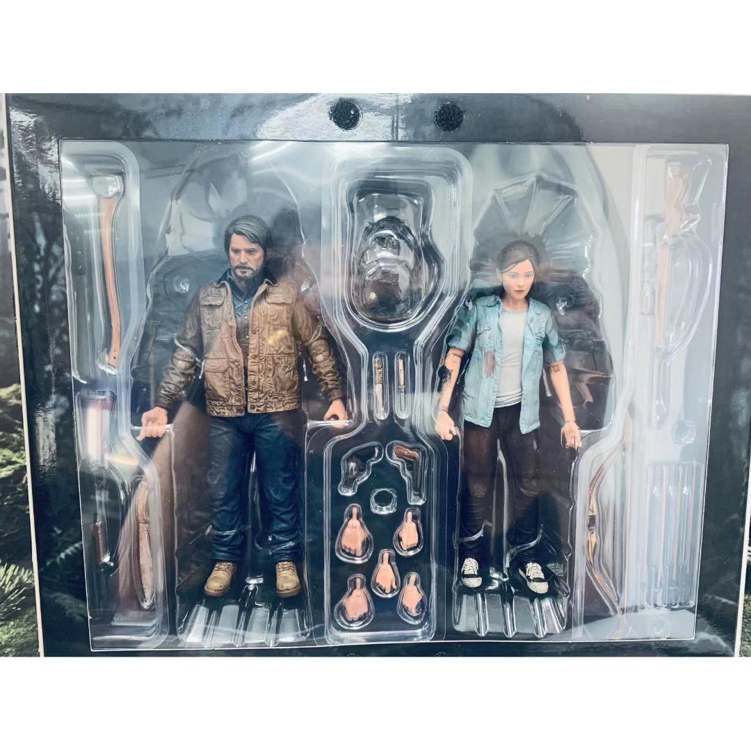  NECA The Last of US 2 Pack of Two 7” Scale Action Figures –  Ultimate 2 Pack Joel & Ellie : Toys & Games