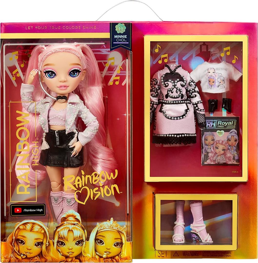 SALE Rainbow high doll Rainbow Vision Royal Three K pop Hobbies
