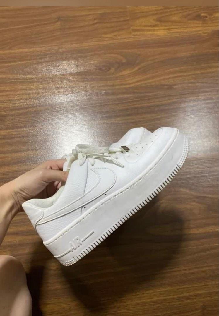 Nike air force sage low blanche discount