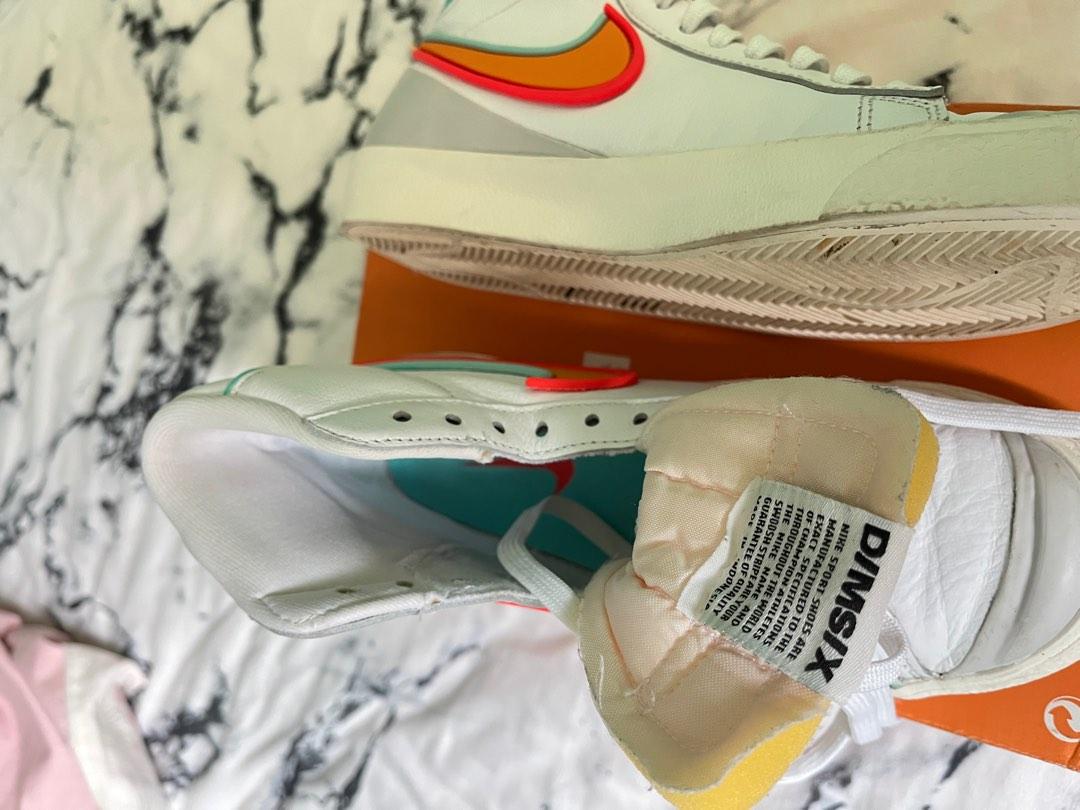 nike blazer mid 77 infinite kumquat unisex, Women's Fashion, Footwear