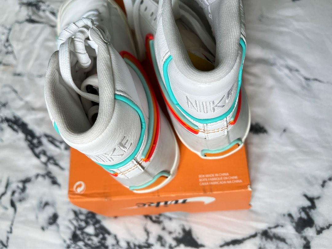 nike blazer mid 77 infinite kumquat unisex, Women's Fashion, Footwear