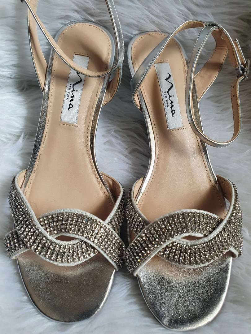 Nina New York Strappy Sandals, Women's Fashion, Footwear, Flats ...