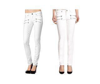 Paige Edgemont White Skinny Jeans