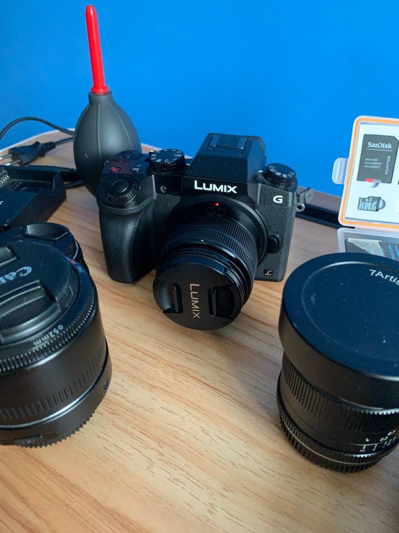 Panasonic Lumix G7 mirrorless Low Shutter Count, Photography, Cameras on Carousell