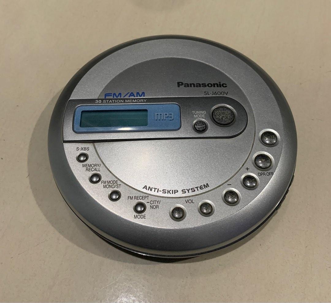 Panasonic SL-J600V Discman / CD Player, Audio, Portable Music Players ...