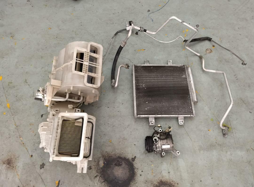 Passo Racy Air Cond Set Myvi 05 Conditioning Compressor Cooling Coil