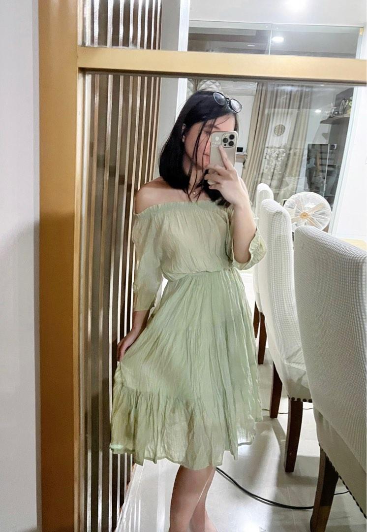 Pastel green outfit 2025