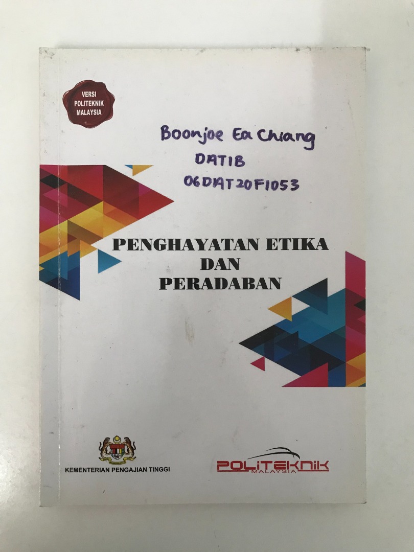 Penghayatan Etika dan Peradaban (Versi Politeknik Malaysia), Hobbies
