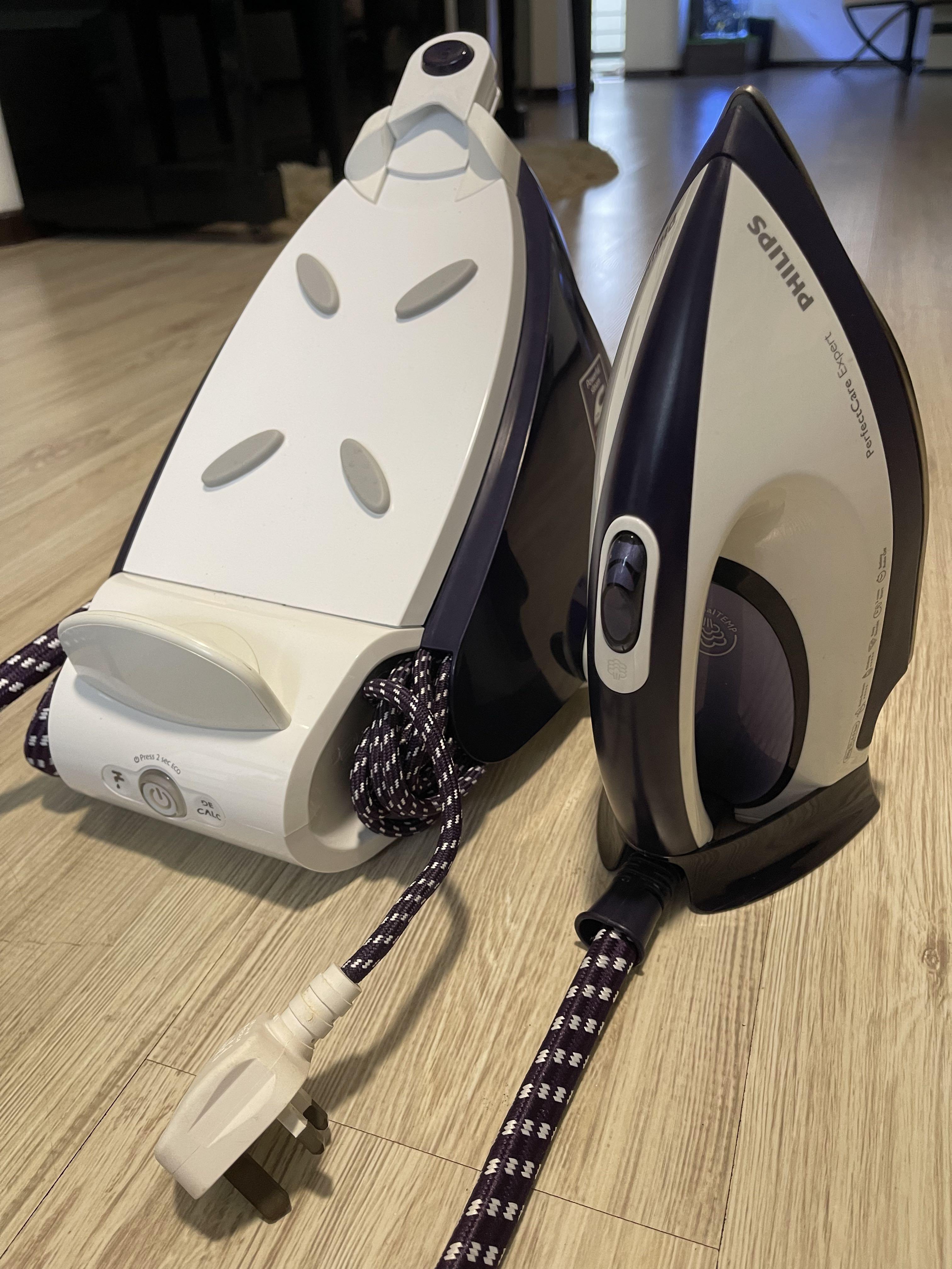 Philips Steam Generator Iron (NO STEAM), TV & Home Appliances, Irons & Steamers on Carousell