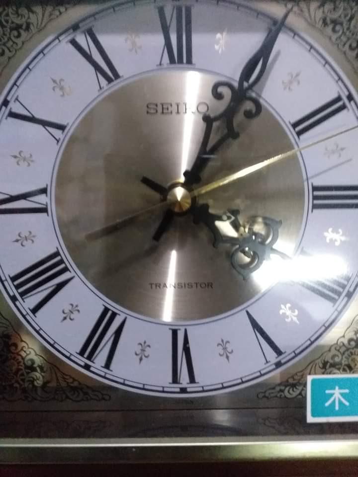 Php1000. Seiko Transistor Vintage Table Clock Japan. 35cm x 9cm x 25cm