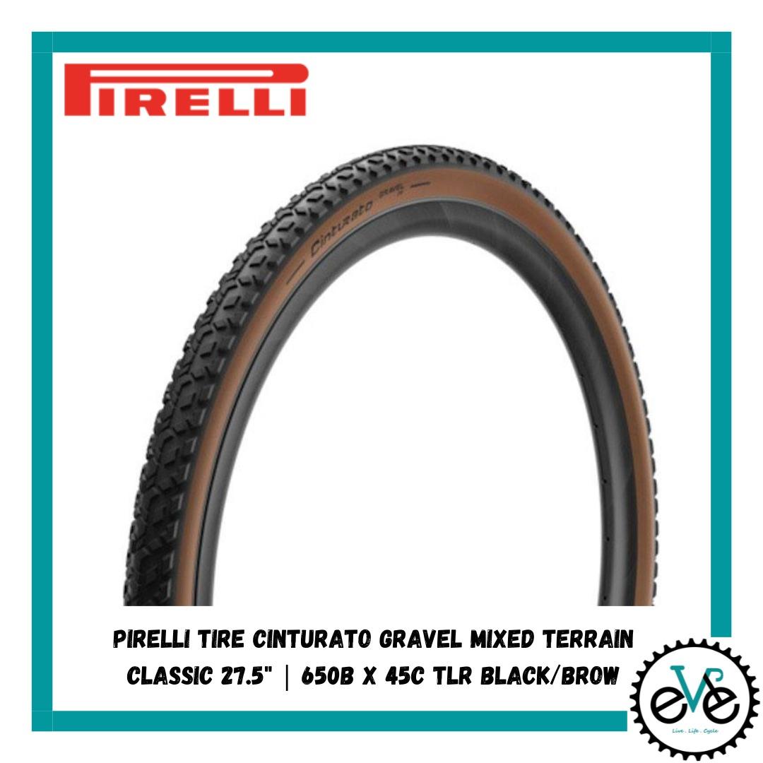 Pirelli Cinturato Gravel M Pneumatico 650B X 45 | Tubeless Mixed Terrain SpeedGRIP