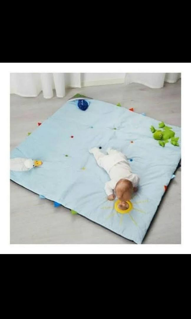 Playmat ikea, Bayi & Anak, Mainan & Baby Walker di Carousell