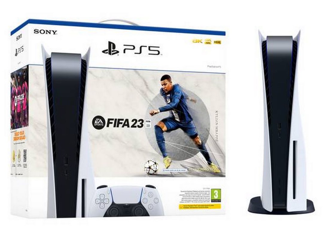 PlayStation 5 主機- EA SPORTS™ FIFA 23 (中英文合版下載版) 套裝連