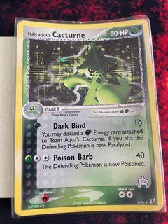 Pokémon card Cacturne Holo