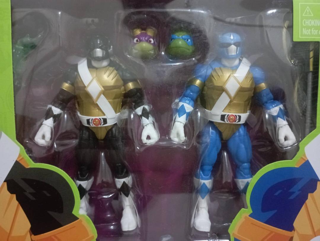 Set de 2 figuras Power Rangers x TMNT Lightning Collection: Morphed