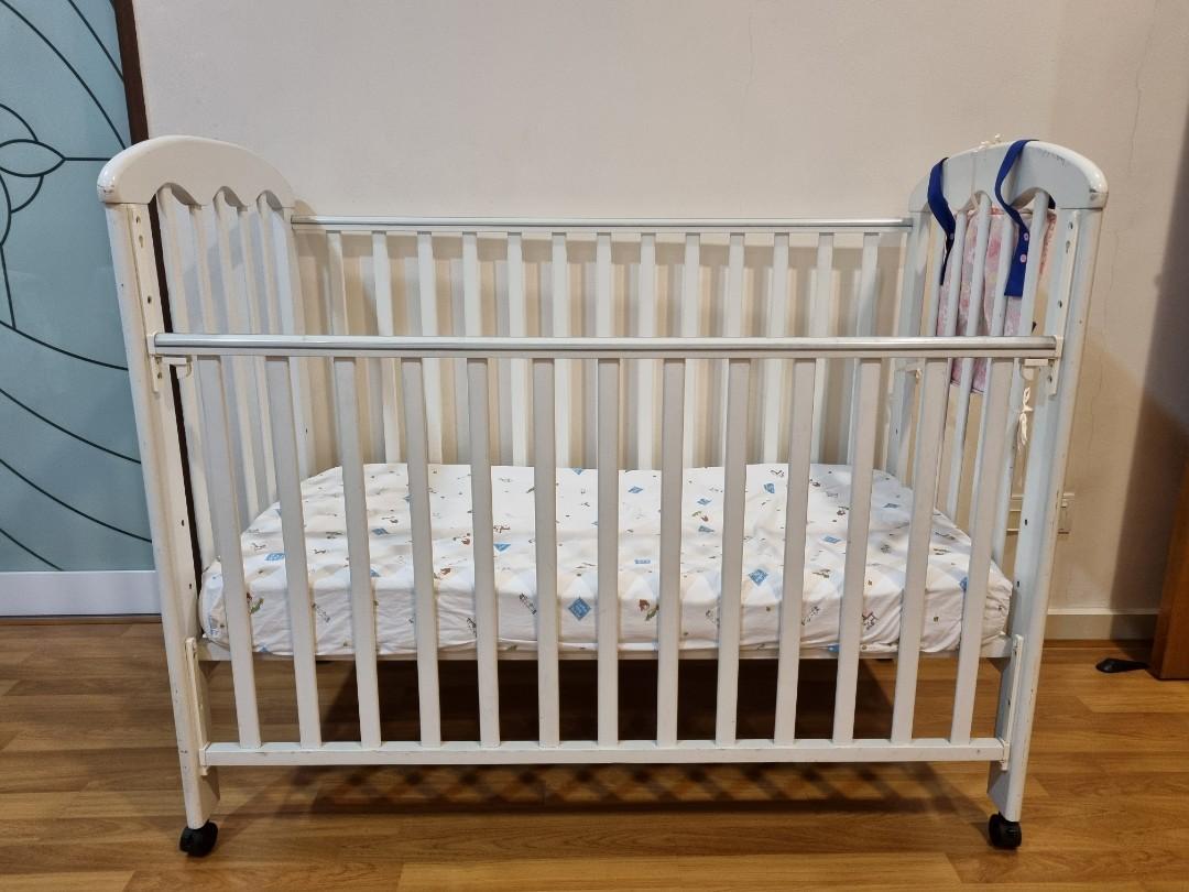 Pre Loved Baby Cot with Mattress