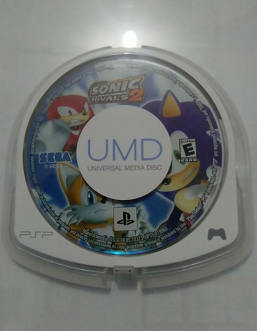 PSP PlayStation Portable UMD Game Sonic Rivals 2 (Read Description