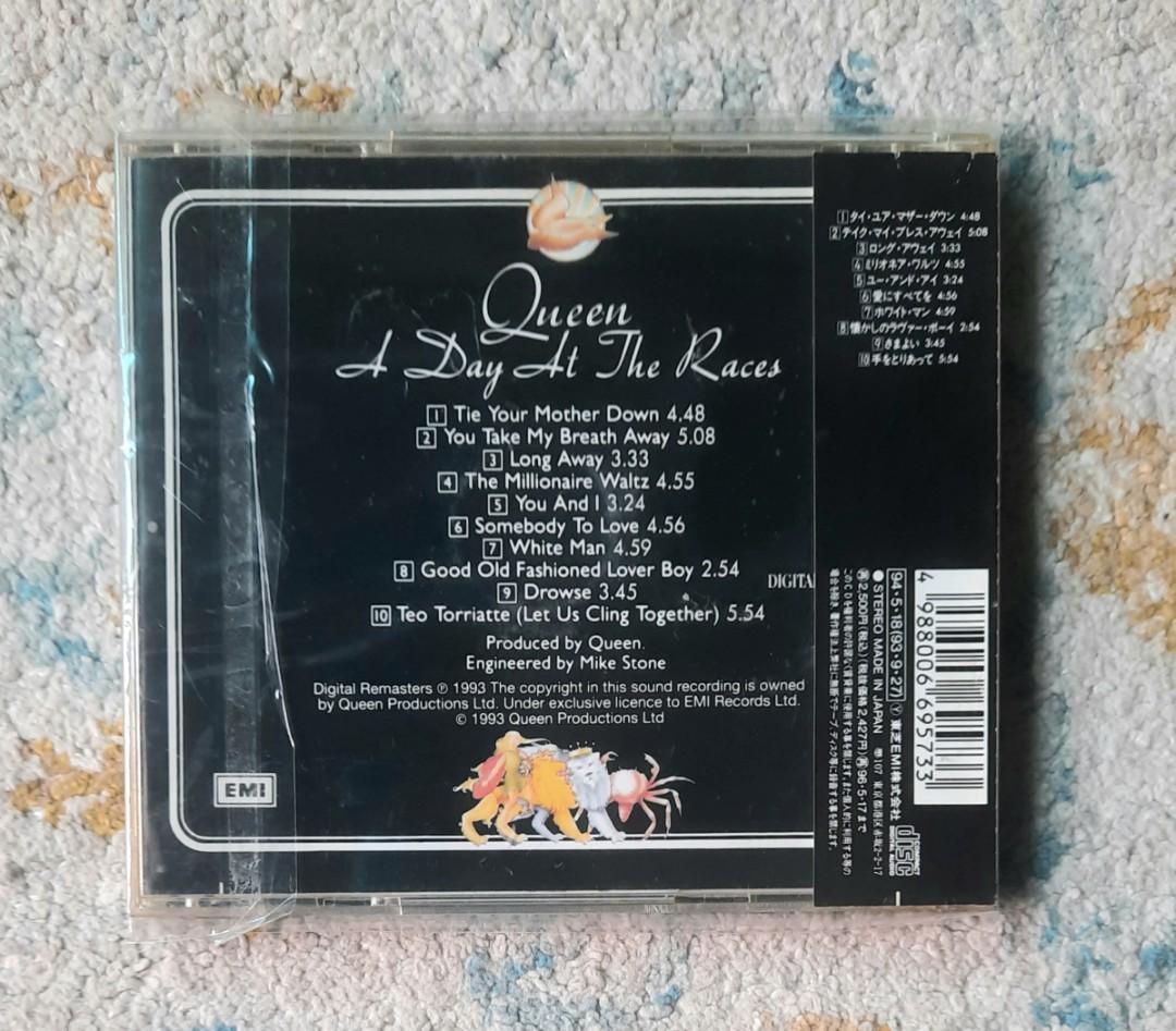 Jurassic 5 A Day At The Races Queen - A Day At The Races CD, Hobbies & Toys, Music & Media, CDs