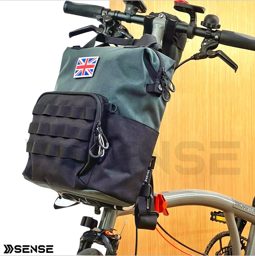 Laptop Bikebag SENSE EDC Everyday Carry Bag with Laptop iPad Compartment for Brompton Pikes 3Sixty Aceoffix Camp Royale Customise