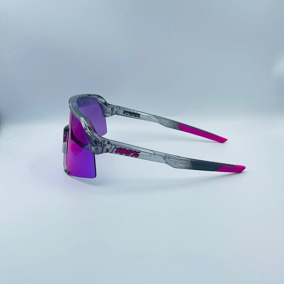 Ride 100% S3 Tokyo Night Polished Translucent Grey - Purple