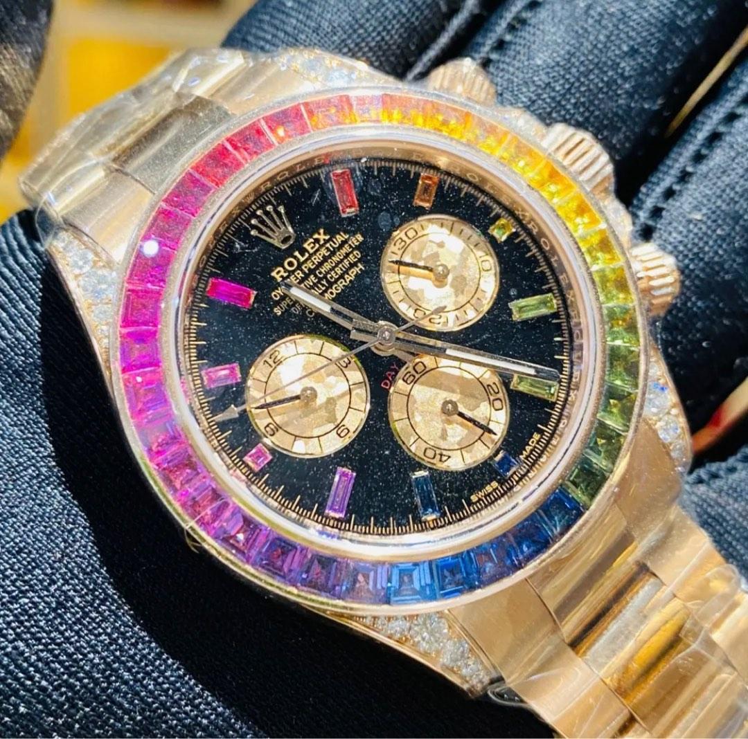 Rolex daytona rainbow factory shop