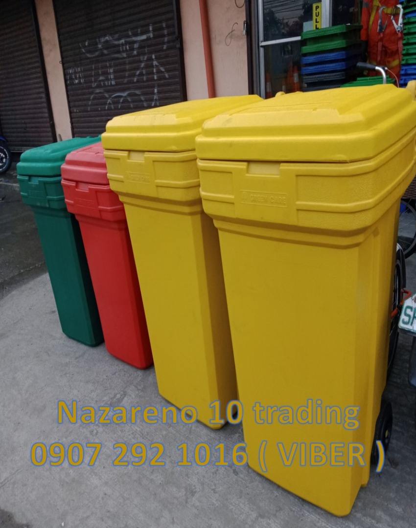 Roller king trash bin 250L supplier 680, Furniture & Home Living