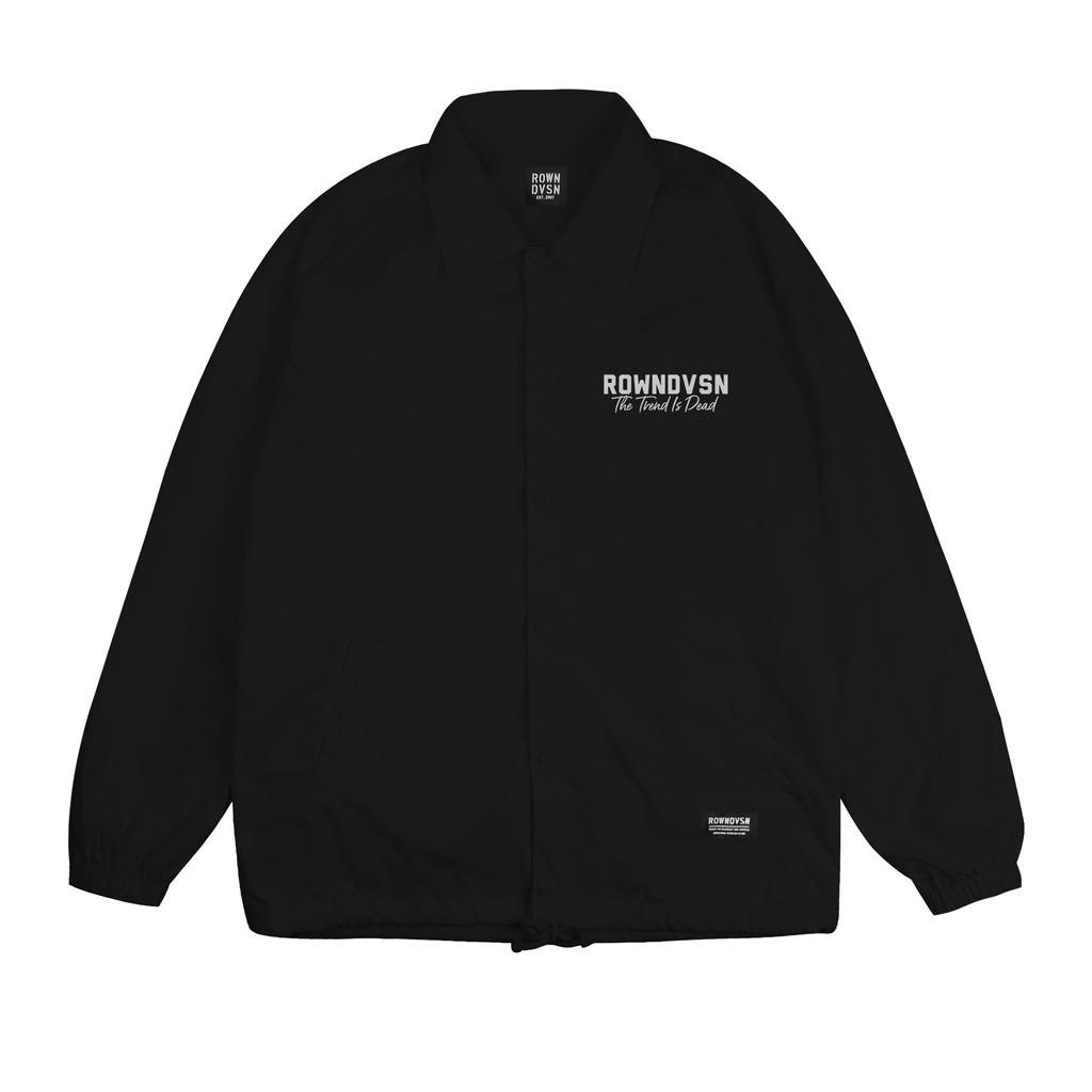 Rown Division Coach Jacket Falout Black Link Shopee https