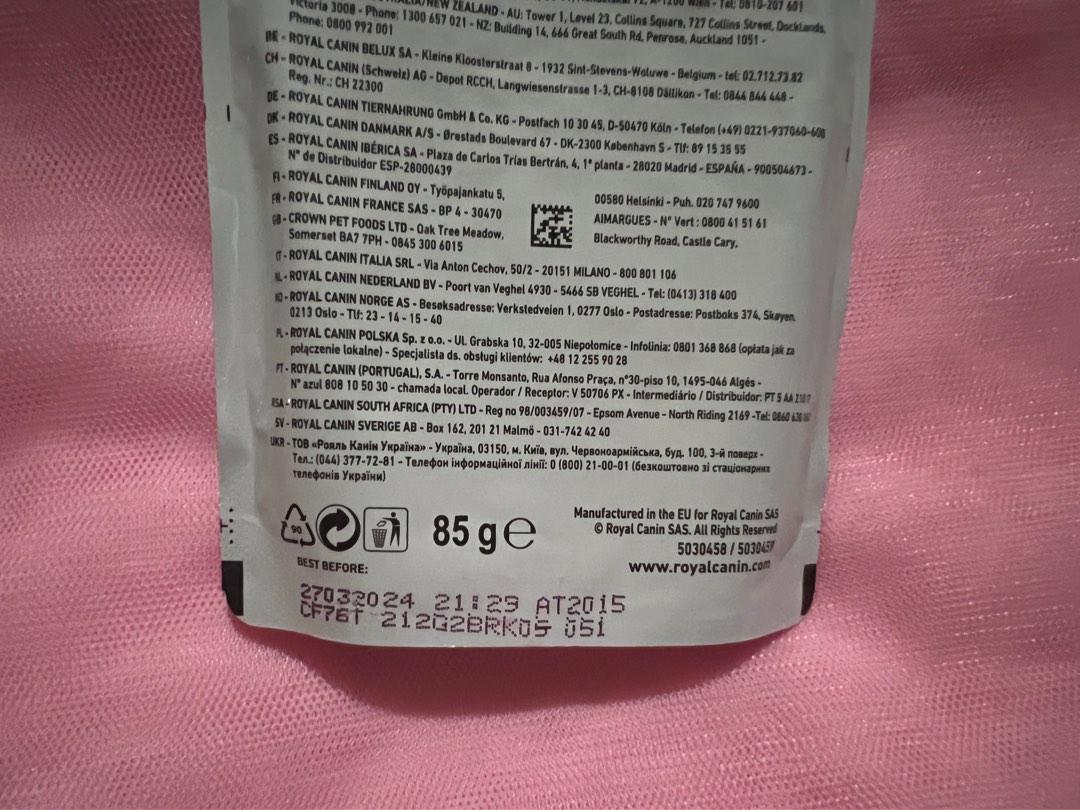 Royal Canin cat food renal, Pet Supplies, Pet Food on Carousell