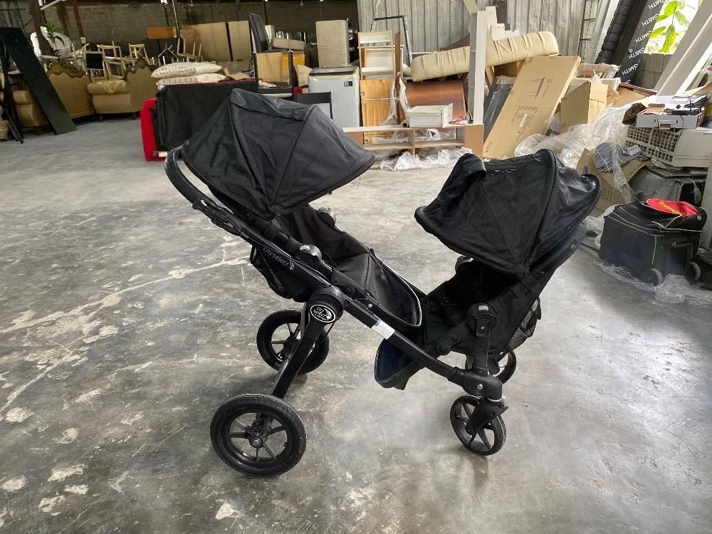 S BABY JOGGER City Select 2 Seats Stroller Black Colour BABY