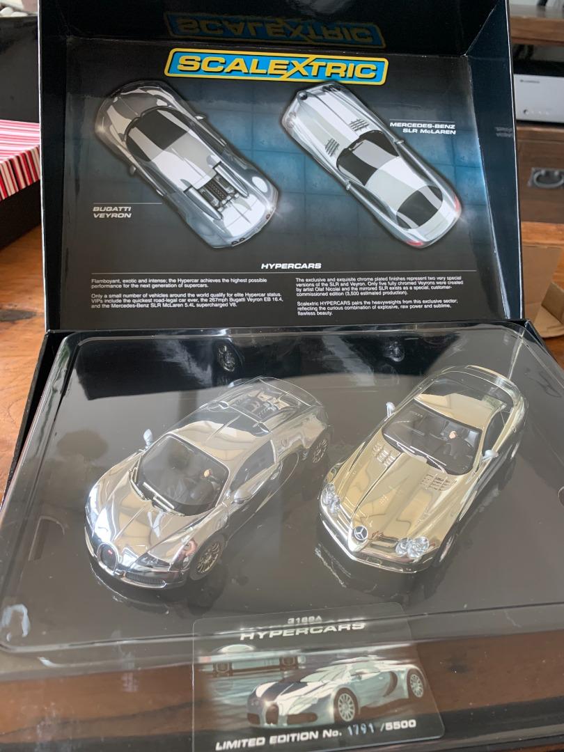 Scalextric 1 32 Slot Cars Chrome Hypercars Collector s Set