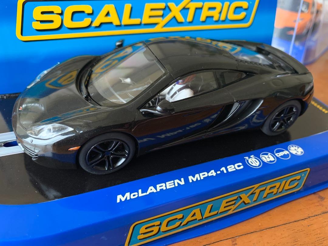 Scalextric 1 32 Slot Cars Set of 4 High Detail McLaren MP4 12 C Road Cars
