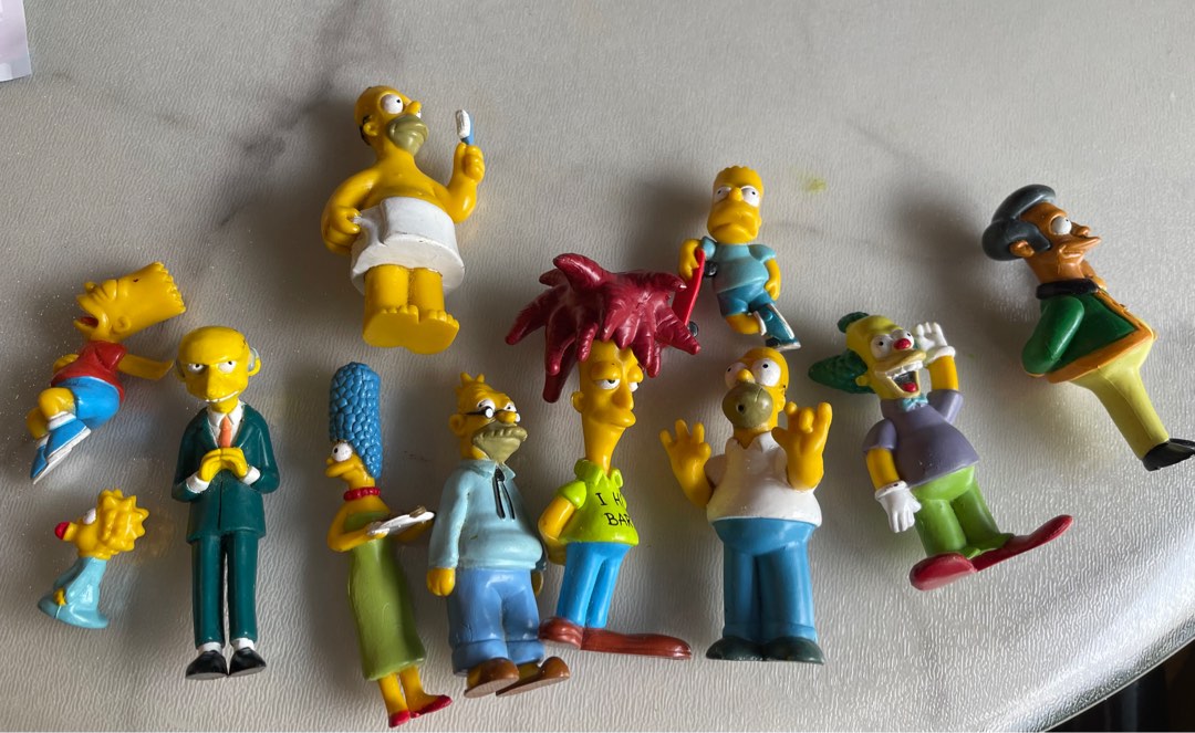 Simpsons figurines, Hobbies & Toys, Toys & Games on Carousell