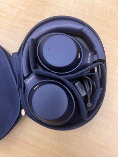 Sony WH-1000XM4 Wireless Headphones (Midnight Blue)