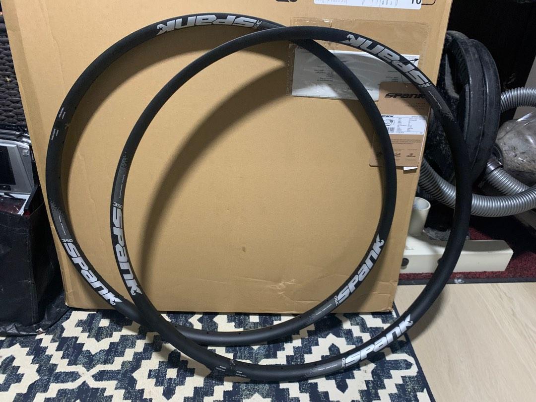 Spank 350 29er rims Sports Equipment Bicycles Parts Parts Accessories on Carousell
