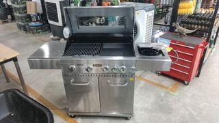 Stainless bbq grill 4 burner