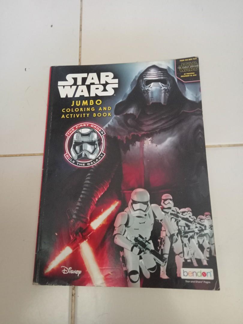 Star Wars Jumbo Coloring and Activity Book, Hobbies & Toys, Memorabilia ...