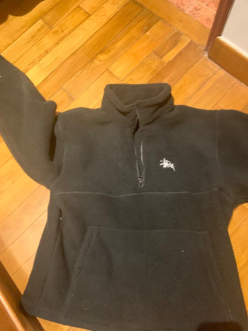 Stussy Half zip fleece. Men s Fashion Tops Sets Hoodies on Carousell