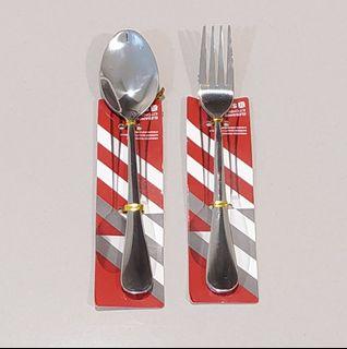 Subron Sendok & Garpu Makan Set @3pcs