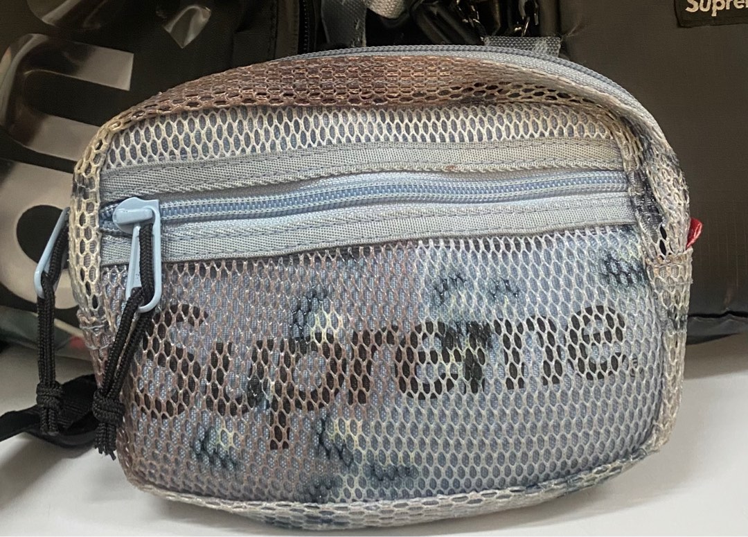 Supreme Small Shoulder Bag (SS20) Blue Chocolate Chip Camo