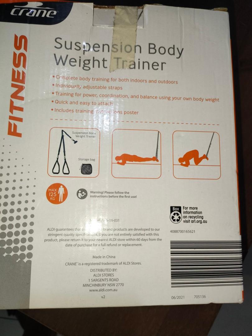 Crane suspended bodyweight discount trainer