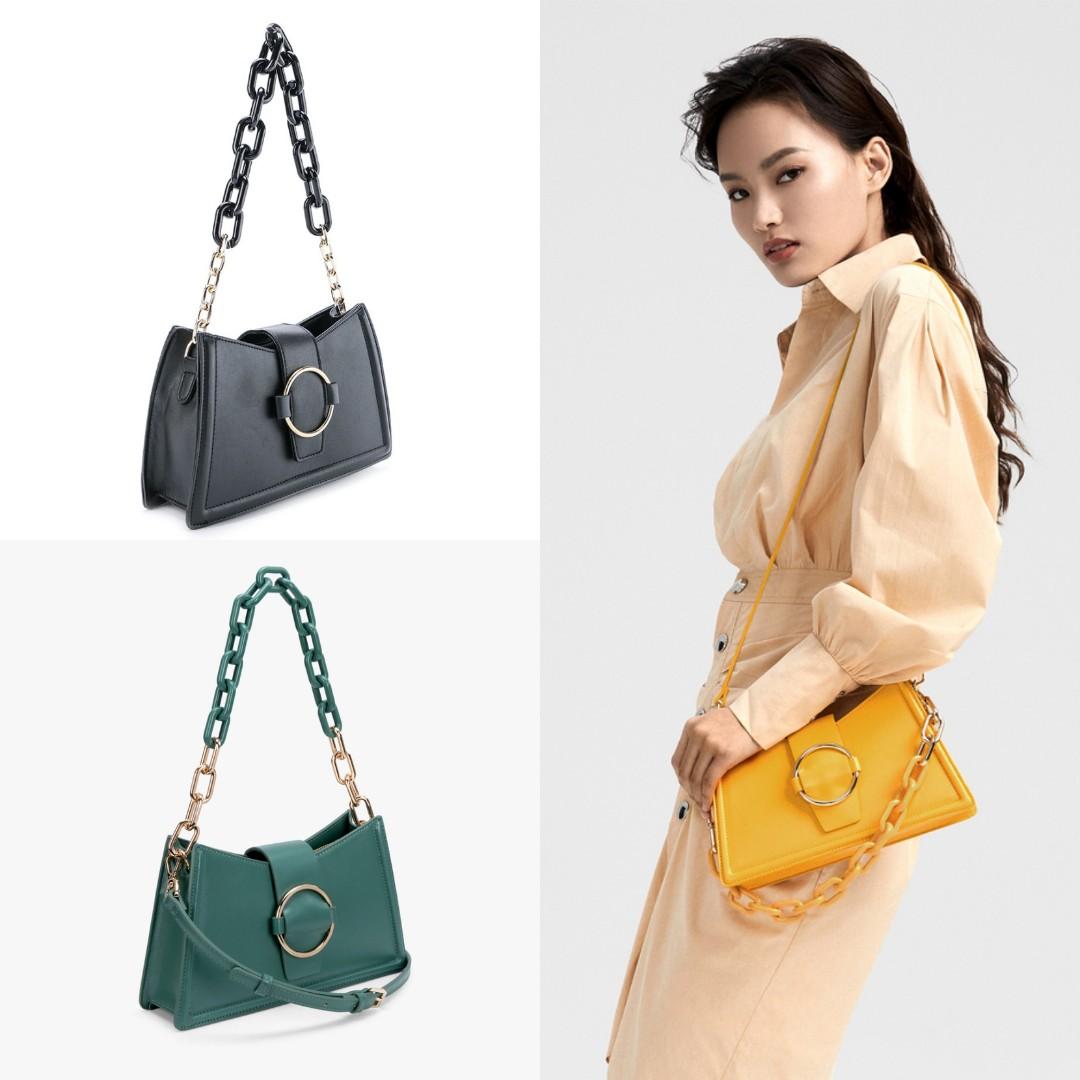 Tas PEDRO Buckle Shoulder Bag