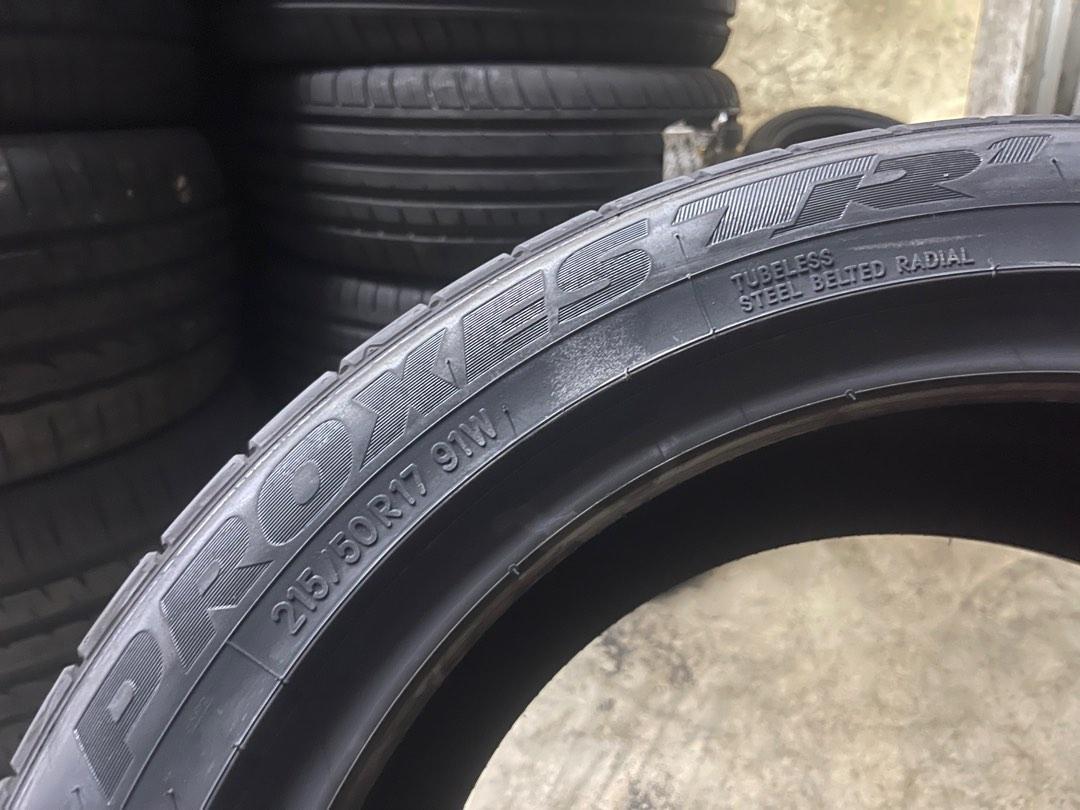 Tayar baru 215 50 17 toyo proxes tr1 2022 new tyres, Auto Accessories