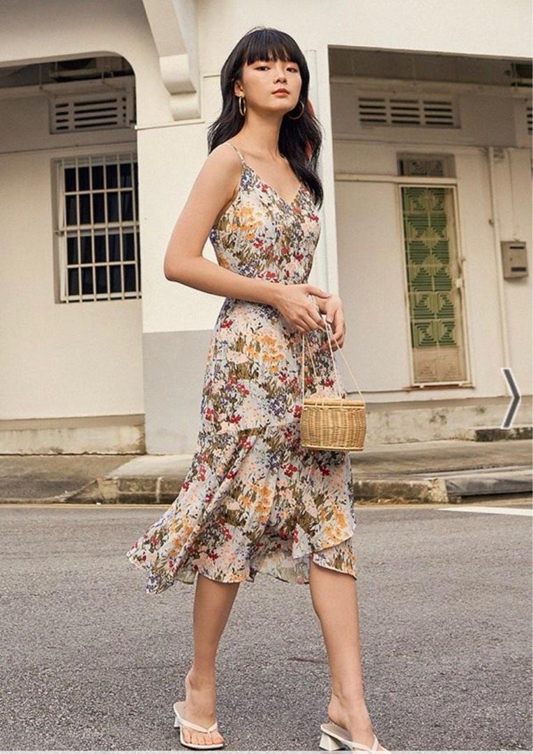 Kalla Midi Dress - Paisley Floral main image 1